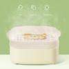 2026 Gentle Silicone Tongue Care Set for Oral Hygiene of Babies Toddlers (Brown, 13 x 7 cm) view 3