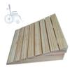 Door Threshold Ramp for Wheelchair and Pet Access, Non-Slip Solid Wood Design for Step and Garage Use view 1
