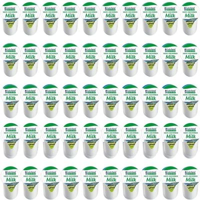 Lakeland Semi-Skimmed Milk Pods 12ml (Pack of 240) UHT Long-Life Milk Portions | Coffee Machine Compatible Pods | No Refrigeration Required | Ideal for Office, Catering & Home