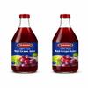 Taaman 1L 100% Pure Red Grape Juice Pack of 2 - Kosher Certified Natural Fruit Drink, No Added Sugar - Rich Flavour, Passover Family Table Beverage - Glass Bottle, Premium Quality Pressed Grapes view 1