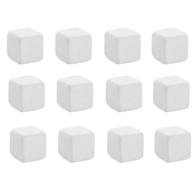 Abaodam 12pcs Calcium Stones for Tortoise and Fish Tank, Natural Mineral Pieces, Economic and Safe for Aquatic Animals, Suitable for Turtle Molar Grinding and Water Quality Stabilisation