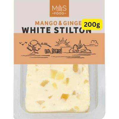 Mango & Ginger White-Stiltons 200g MandS (1x200g)