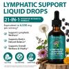 Lymphatic Drainage Drops, Support Supplement, 2 FL OZ - Natural Lymphatic Cleanse & Immune Support view 2