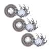 3 Sets of Electric Shaver Replacement Blades, Spare Blades, Nose Hair Trimmer, Eyebrow Trimmer, Electric Shaver, Razor view 2