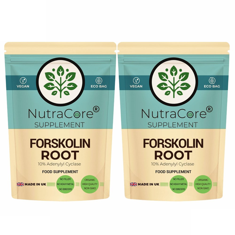 Forskolin Root Extract 6000mg 180 Capsules UK Vegan Coleus Forskohlii