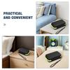 Alipis Shockproof Bag for Portable Eva Protective Case with Lanyard Black and Green Suitable for Home Use view 3