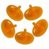 minkissy 5pcs Silicone Lunch Box Air Hole Plug Universal Compatibility Spill Proof Design Orange Sealing Stopper for Vacuum Insulated Lunch Box Outdoor Picnics