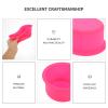 ABOOFAN Silicone Wax Warmer Liner Pink Flat Bottom Design Reusable Easy Clean Wax Heater Inner Pot for Hair Removal view 3