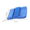 Ipetboom Sand Wipe off Gloves Stylish Blue Nylon and Lint Material Skin-friendly Easy to Clean Beach Sand Remover for Camping Sites and Beaches view 2