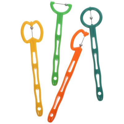 ADOCARN 4pcs Oral Muscle Tool Tongue Training Tool Tongue Flexibility Training Plastic Speech Therapy Aid and Improving Oral Muscle Function