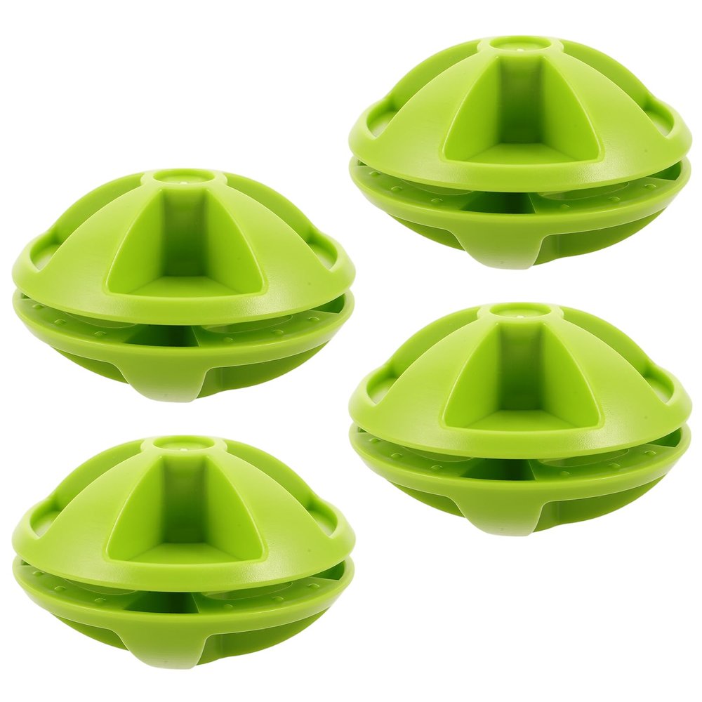 BCOATH Bed Sheet Detanglers 4Pcs Green Laundry Balls for Washer and Dryer, Wrinkle-Resistant Bedding Separator for Sheets and Pillowcases for Home Laundry