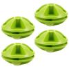 BCOATH Bed Sheet Detanglers 4Pcs Green Laundry Balls for Washer and Dryer, Wrinkle-Resistant Bedding Separator for Sheets and Pillowcases for Home Laundry view 1