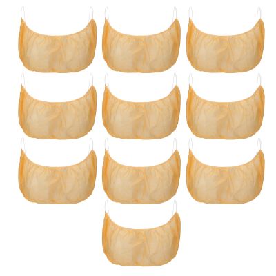 10pcs Disposable Bras Nonwoven General Size Disposable Brassieres for Foot Bath Beauty Salon Spa Sauna (Orange)