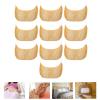 10pcs Disposable Bras Nonwoven General Size Disposable Brassieres for Foot Bath Beauty Salon Spa Sauna (Orange) view 2