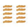 10pcs Disposable Bras Nonwoven General Size Disposable Brassieres for Foot Bath Beauty Salon Spa Sauna (Orange) view 3