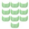 10pcs Disposable Bras Nonwoven General Size Disposable Brassieres for Foot Bath Beauty Salon Spa Sauna (Green) view 1
