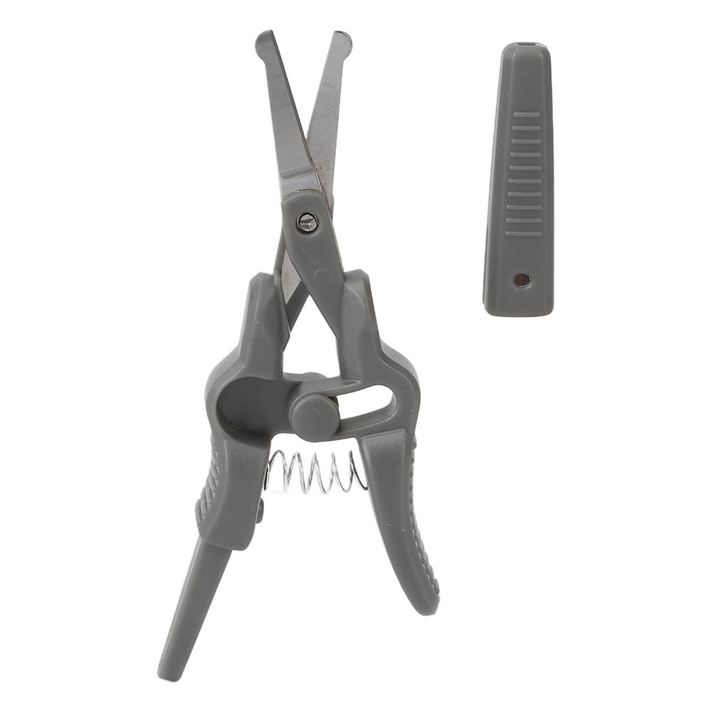 Nose Hair Removal Scissors Rounded Tip Stainless Steel Grooming Trimming Nasal Hair Cutting Scissors