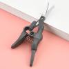 Nose Hair Removal Scissors Rounded Tip Stainless Steel Grooming Trimming Nasal Hair Cutting Scissors view 4