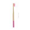 4Pcs Toothbrush for Adults Soft Bristle Travel Home Use Kraft Paper Packaging Pink(Pink) view 2