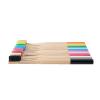 4Pcs Toothbrush for Adults Soft Bristle Travel Home Use Kraft Paper Packaging Pink(Pink) view 3
