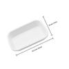 AMUSLESUR Lens Care Accessory and Pp Material with, One-piece Design Storage Tray Multi-Function for Smooth Edges, Reusable Hard Contact Lenses Rgp Ok Lenses Suitable for Clinic Washing view 2