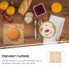 FESTFENDS 100pcs Fried Chicken Wraps Chips Wrap Food Packing Supplies Waterproof Not Easy to Tear for Baking and Birthday Parties 25x25cm Assorted Style view 3