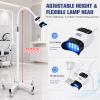 Mobile Teeth Whitening Machine with 3 Color Light Led Teeth Whitening Light with Height Adjustable 75-95cm & 2 Adjustable Intensity Levels, Timer 1-30 Min, for Home, Beauty Salon view 3