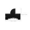 SOESFOUFU 2PCS Barber Card: Hairline Applicator Enhancement Card for Barbers with Measurement Indicators - Reusable Hairline Shaping and Line Up Tool view 2