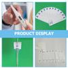 MALUGOGO Paper Digital Thermometer Probe Protective Covers Prevents Contamination, White Thermometer Probe Paper Covers 100pcs for Accurate Temperature Measurement, for Pets and Cats view 4