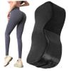 Xdyyjrasa High-Resilience Foam BBL Pillow After Surgery with Handle Butt Lift Detachable Seat Cushion for Sitting Post Surgery Supplies, Black view 2