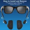 1Pair Eyeglass Ear Grip for Ray-Ban Meta Wayfarer/Skyler/Headliner Gen 2 Smart Glasses Accessories, Anti-Slip Silicone Eye Glasses Ear Grippers for Meta Gen 2 Smart Sunglasses Ear Cushion view 3