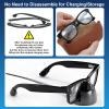 1Pair Eyeglass Ear Grip for Ray-Ban Meta Wayfarer/Skyler/Headliner Gen 2 Smart Glasses Accessories, Anti-Slip Silicone Eye Glasses Ear Grippers for Meta Gen 2 Smart Sunglasses Ear Cushion view 4