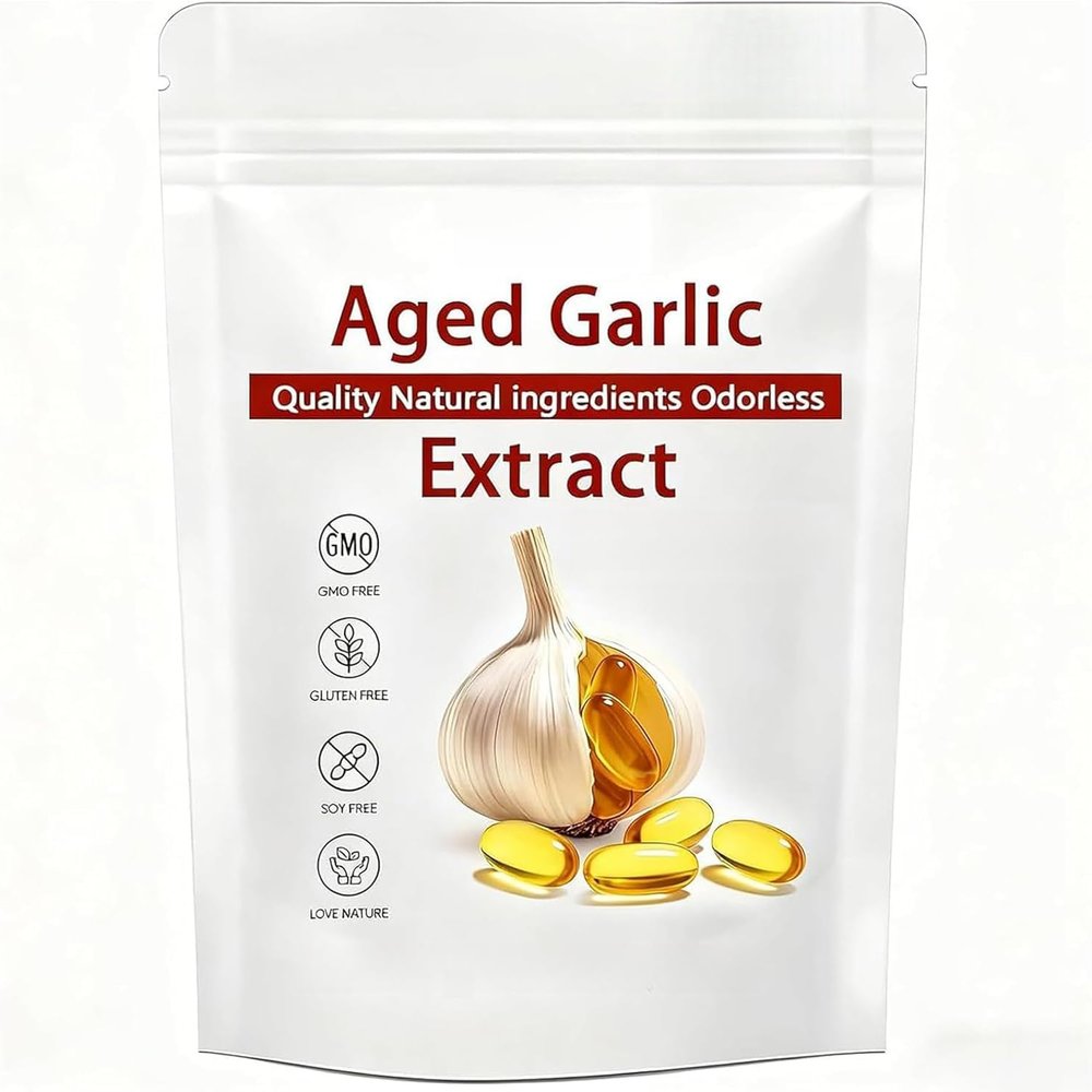 Aged Garlic Extract Odorless Vegetarian Complex| Improves physical fitness, rich in nutrients to aid digestion