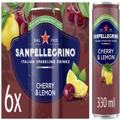 San Pellegrino Cherry & Lemon 6x330ml