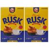 KCS Elaichi Rusk 400g x 2 | Cardamom Flavoured Rusk Biscuits | Crispy Tea Toast | Suitable for Tea Time Snacking & Dipping | 800g Total view 1