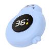 FreshCart Basics Safe PP Material Baby Bath Thermometer Cartoon Seal LED Digital Water Temperature Toy for Infant Toddler Bathtub Safety Smart Alarm System Ideal for Every Bath (Blue) view 2
