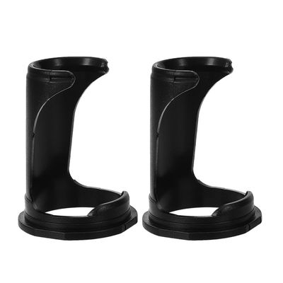 Outanaya 2pcs Plastic Beard Grooming Holder Shaving Equipment Stand Portable Easy-to-clean Tool Organizer for Desktop Grooming
