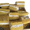 12 Sumptuous Handmade Cake Slices/Chunks; Vanilla, Chocolate, Red-velvet Tea/Party Favours, Wedding, Birthday, Bridal/Baby Shower, ETC Party (6cm x 5cm Each) (12 Portions, Vanilla) view 2