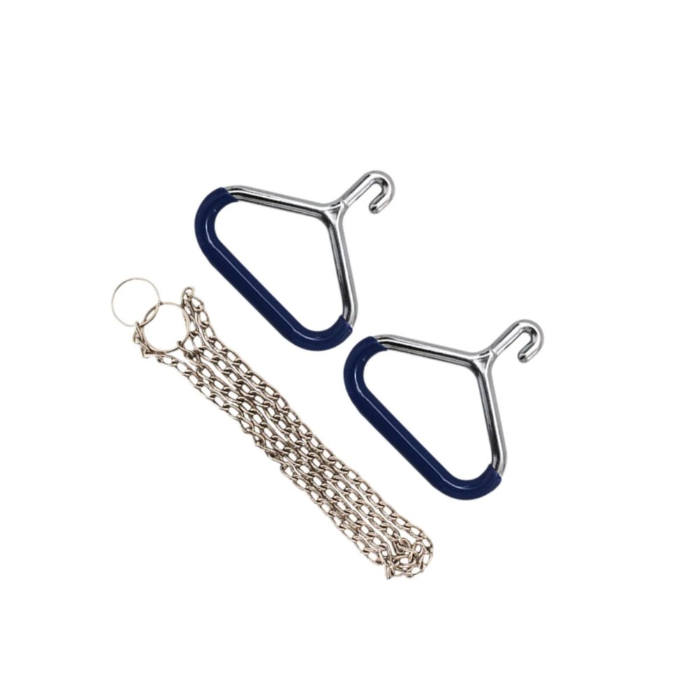YUSSEQDD Delivery Tools Cattle OB Handle Veterinary Chain Set Calf Birth Assistance Improving Livestock Delivery Processes Dairy Farm Cow OB Apparatus Leg Catch Goats Forcep