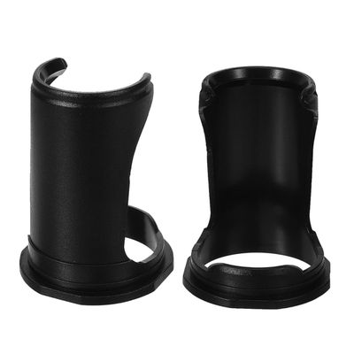 GETAJGHSD 2pcs Beard Brush Tool Holder Plastic Drying Shave Brush Stand Easy-to-clean Portable Razor Holder for Men Grooming Desktop Organizer
