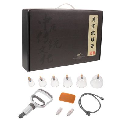 Portable Vacuum Cupping Therapy Device Plastic Metal