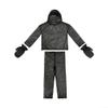 4 Pcs Pest Control Net Suit with Hooded Jacket Pants Gloves Full-Body Mesh Protection Lightweight Polyester Black Adjustable Cuffs for Adults Outdoor Camping Fishing Hunting Gardening(L) view 1