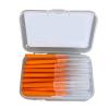Interdental Brush 30Pcs Interdental Brushes Cleaners Dental Tooth Brush(0.9mm Orange) view 1