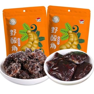 2 Flavors Yunnan Specialty Tamarind Fruit,Sweet and Sour Snack,Preserved Fruits,Leisure Food,Instant Dessert,Dim Sum,Healthy Food,Vegan,Delicious Chinese Snack Gift (2 flavors mixed,20packs)