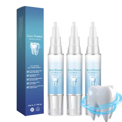 Gum Repair Gel, MullendTeeth Repair Gel, Teeth Repair Gel Revitalizes Gums and Whitens Teeth, Gentle Enamel Remineralization, Fresh Breath & Sensitivity Relief, Oral Care for Adults (3pcs)