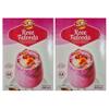KCS Rose Falooda Mix 200g x 2 | Rose Flavoured Dessert | Instant Drink & Dessert Mix | Suitable for Milk-Based Falooda & Sweet Beverages | 400g Total view 1