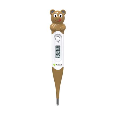 Dr. Senst Digital Fever Thermometer with Fever Alarm | High Precision Measurement for Adults, Children and Babies | 10 Seconds Measuring Time | Thermometer to Measure