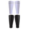 Kueohse 2Pairs Soccer Shin Guard Socks Breathable Soccer Shin Guard Sleeves Shin Pads Holder for Kicking Ball Running Cycling S view 1