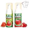 2Pcs Mousse Foam Toothpaste,Kids Fruit Flavour Toothpaste for Strong Teeth,Brightening Foam Toothp-Aste,Teeth Cleaning Mousse,for Electric Toothbrush Oral Care,Toddler-Friendly(Watermelon+Strawberry) view 1
