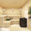 Annadue Wooden Sauna Hourglass 15 Minute Rotatable Sauna Sand Timer with Heat Resistant Glass for view 2